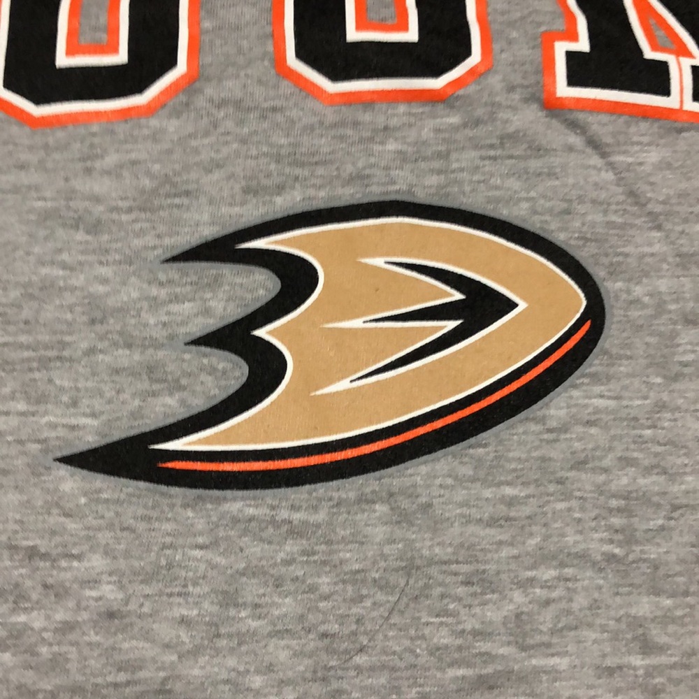 Anaheim Ducks Gray Long Sleeve Shirt - Picture 5 of 8